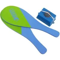 Best Sporting Speed-Badmintonschläger Schlagball Set Jokari 2 Schläger und Ball blau/grün 3 Teile