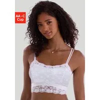 Vivance by Lascana Bralette-BH Anisa aus blumiger Spitze in leichter Longform, sexy Dessous