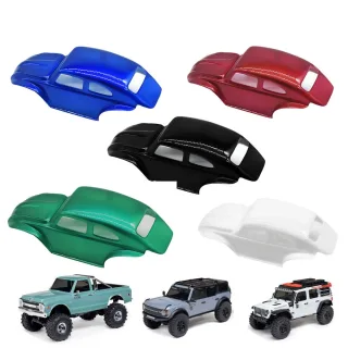 Hand Paint for Beetle Solid RC Car Parts Color Body Shell for Jeep/Bronco Axial SCX30 1/30 Micro Off-Road Truck Vehicles
