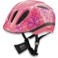 KED Fahrradhelm Meggy II Trend Kinderhelm, LED Rücklicht, MaxShell Technologie Und Präzise Größenverstellung