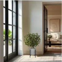 Kunstpflanze Olive S Künstliche Pflanze im Topf Höhe 70.0 cm Olive, hjh OFFICE, Höhe 70.0 cm, Künstlicher Olivenbaum klein, künstliche Olive im Topf