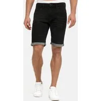 Indicode Jeansshorts Herren Caden Jeans Shorts Herrenshorts mit 5 Taschen, Denimstyle