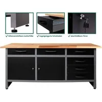 ONDIS24 Werkbank Karsten, (Set)