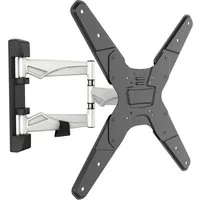 RICOO TV-Wandhalterung S3244, (bis 55 Zoll, VESA bis 400x400, 1-tlg., schwenkbar neigbar ausziehbar Fernseher Halter universal VESA 400x400)