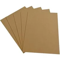 ESTEXO Dekofigur MDF Platten Holzplatten 42x30 cm 5er Set Zuschnitt Holz-Platten für