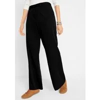 bonprix Marlene-Hose mit weitem Bein, Bügelfalte und bequemem Bund