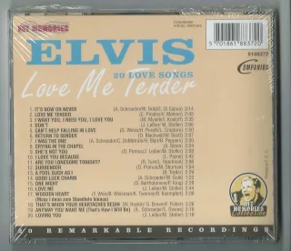 Love me tender-20 love songs