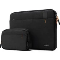Inateck Laptop-Hülle 360° Schutz Laptoptasche, für 15'' MacBook Air M5 M4 M3, 14'' Laptop, mit Zubehör Tasche