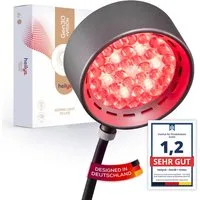 heilys® Infrarotlampe Gen30 + Vision, 1-tlg., bei Erkältung, für Gesicht, Augen und Gelenke, höhenverstellbar, flexibler Lampenkopf, Augen-Modus, mit Fernbedienung