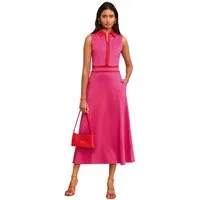 Love & Roses Midikleid Love & Roses Ärmelloses Ponte-Kleid, Petite (1-tlg)