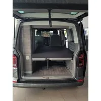 Klappmatratze für VW Mercedes T5 T6 California Viano Marco Polo (3Cali), BREMER SITZBEZÜGE, (Set, 3-teilig klappbare Schlafauflage), in Schwarz