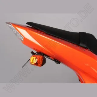 R&amp;G Kennzeichenhalter Heckumbau Kawasaki Z 750 / R Bj. 2007-2012 eintragungsfrei
