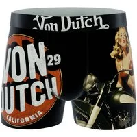 Von Dutch Boxershorts Von Dutch Originals Boxershorts Herren Mikrofaser black (Boxershort, Boxershort)