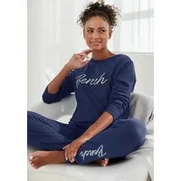 Bench. Loungewear Sweatshirt mit Logodruck und Stickerei, Loungewear