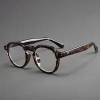 PACIEA Lesebrille Damen Herren Vollrand Anti Blaulicht Breite Bügel Elegant