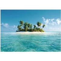 Wallarena Fototapete Vlies-Tapete, Foto Motiv, Querformat, Schlafzimmer, Strandmotiv, glatt, Foto, 100x70cm