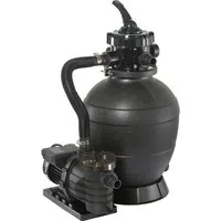 TOOLCRAFT Pool-Filterpumpe TOOLCRAFT TO-10197438 Sandfilteranlage 13000 l/h 12 m