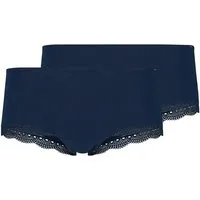 Skiny Panty Damen Pants 2er Pack Classicotton (Packung, 2-St) praktischer Unterwäsche-Doppelpack