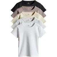 The Set T-Shirt The Set T-Shirts mit Rundhalsausschnitt, 5er-Pack (5-tlg)