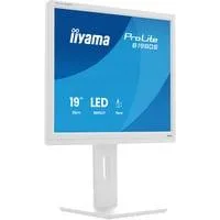 ProLite B1980S-W1, LED-Monitor 48 cm (19 Zoll), weiß (matt), SXGA, TN, HDMI, DP, Ergonomischer Standfuß