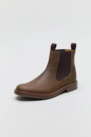Chapman & Moore Country Chelsea Leder Herren Choco Stiefel