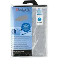 Brabantia Bügelbrettbezug Metallisiert für Brettgröße C - 124 x 45 cm