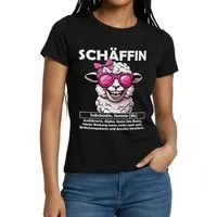 Spreadshirt T-Shirt Schäffin Beste Chefin Teamleiterin Frauen T-Shirt (1-tlg)