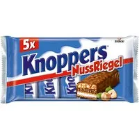 Knoppers Schokolade, Storck Knoppers Nussriegel mit Haselnüssen und Karamell 200g