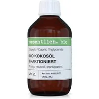 wesentlich. Körperöl Kokosöl fraktioniert bio 250ml