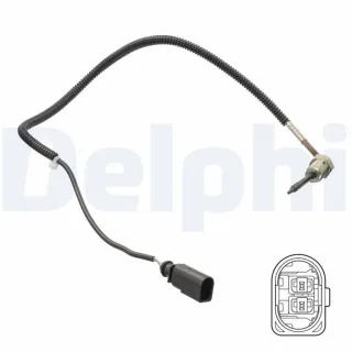 Delphi Abgastemperatursensor Audi A4 B7 TS30271
