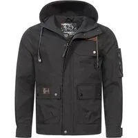 Geographical Norway Regenjacke Übergangsjacke Frühlings Jacke Windbreaker Regenjacke Outdoor Kapuze