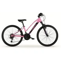 MBM Jugendfahrrad, 18 Gang, Kettenschaltung, Mountainbike District Girl 24 Zoll, 18-Gang