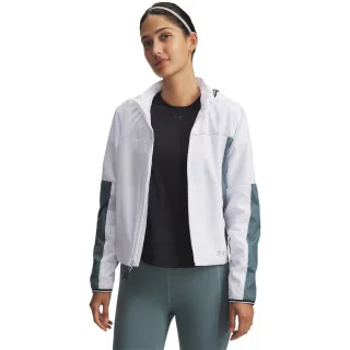 Under Armour - "Velociti Pro" Kapuzenjacke für Damen, Anliegende Passform (Weiß)