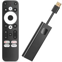 Android Streaming-Stick GD1 4K HDR Mediaplayer mit Android TV 14 & Chromecast, Smartes Heimkino-Upgrade für Netflix, Prime Video & Disney+