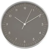 LUUK LIFESTYLE Wanduhr Helsinki (ohne Tickgeräusche, Quarzuhrwerk, große Ziffern, Sekundenzeiger)