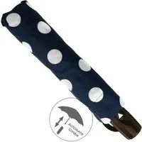 Susino Taschenregenschirm Kleiner Regenschirm Automatik für Damen und Herren, Sturmfest mit Windschutz-Mechanismus, in fröhlichen Designs