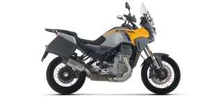 % Sport Auspuff Arrow Indy Race EVO TITAN Moto Guzzi Stelvio 1000 Bj.2025-2026 EURO5+/eintragungsfrei