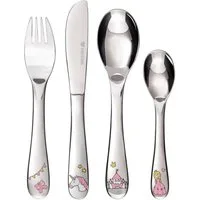 GRÄWE Kinderbesteck GRÄWE Kinderbesteck 4-teilig PRINZESSIN, Edelstahl