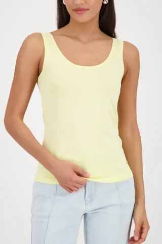 monari - Basic-Top pastel yellow - Gr. - 40