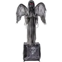 Mel-O-Design Zombie-Kostüm Lamentra Horror Engel Figur 168cm Mit Sound Bewegung Halloween Deko