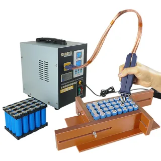 SUNKKO 738AL Spot Welding Machine New Upgraded Telescopic Arm Handheld Spot Welder 18650Battery Weld Precision Pulse Spo