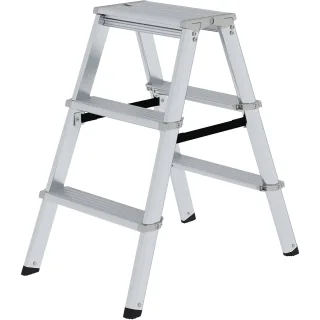 Munk ML Stufen-Stehleiter beidseitig begehbar - 011233