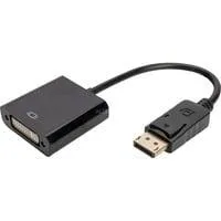 DisplayPort - DVI Adapter / Konverter schwarz