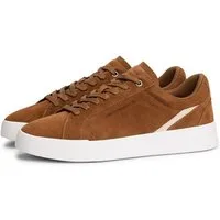 Tommy Hilfiger TH COURT PREMIUM SUEDE Sneaker Freizeitschuh, Halbschuh, Schnürer im Retro-Look