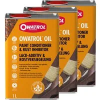 OWATROL Rostschutzgrundierung 3 x 1 Liter OWATROL Oil