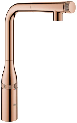 GROHE SPT-Batterie Essence Smart Control 31615 L-Ausl. azb Spülbrause warm sunset, 31615DA0 31615DA0