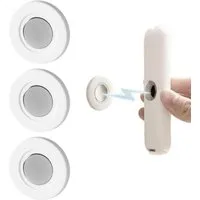FELIXLEO Magnethalter 3er Magnetischer Fernbedienungshalter Selbstklebend Weiß (1-St)