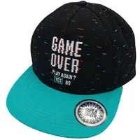MAXIMO Flat Cap KIDS BOY-Cap Game over snap-back Verschluß (1-St)