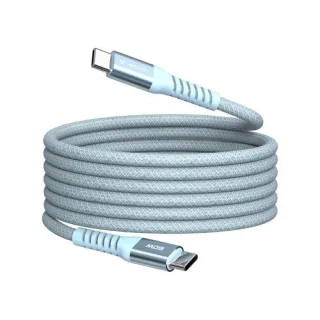 Verbatim Sync&Charge 60W 120cm USB-C/USB-C Magnetic blau 31852