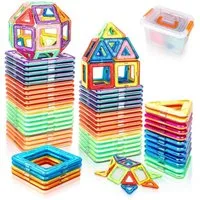 Youyijia 40 stk Blocks Magnetic Building Kinderspielzeug Magnetische Bausteine Magnetspielbausteine